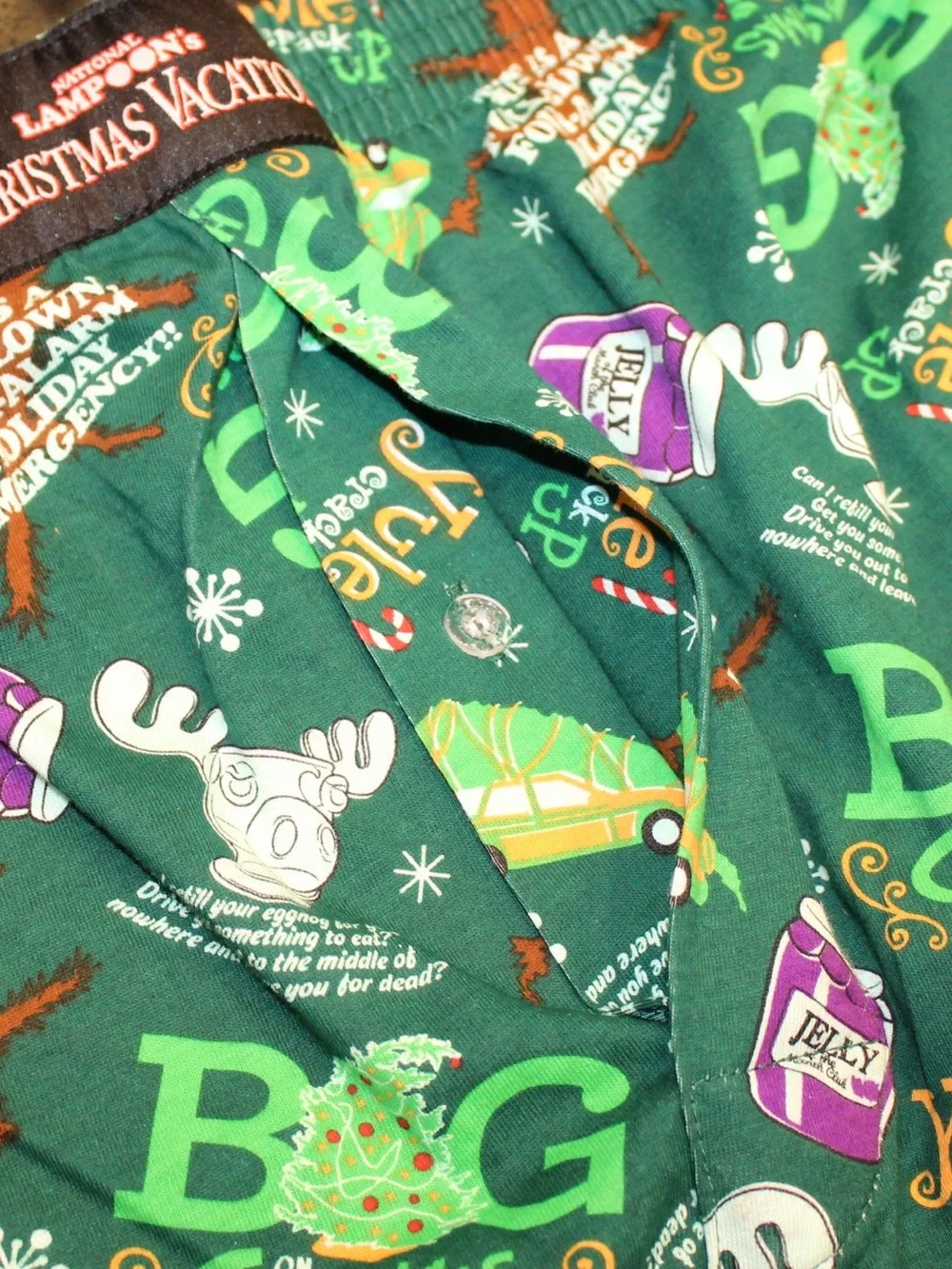 Christmas Vacation boxer shorts (men’s XXL) (NWT)